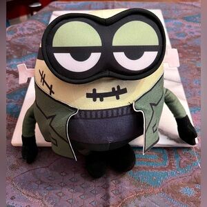 Universal Studios Despicable Me Minion Frankenstein Monster Minion Plush 9"